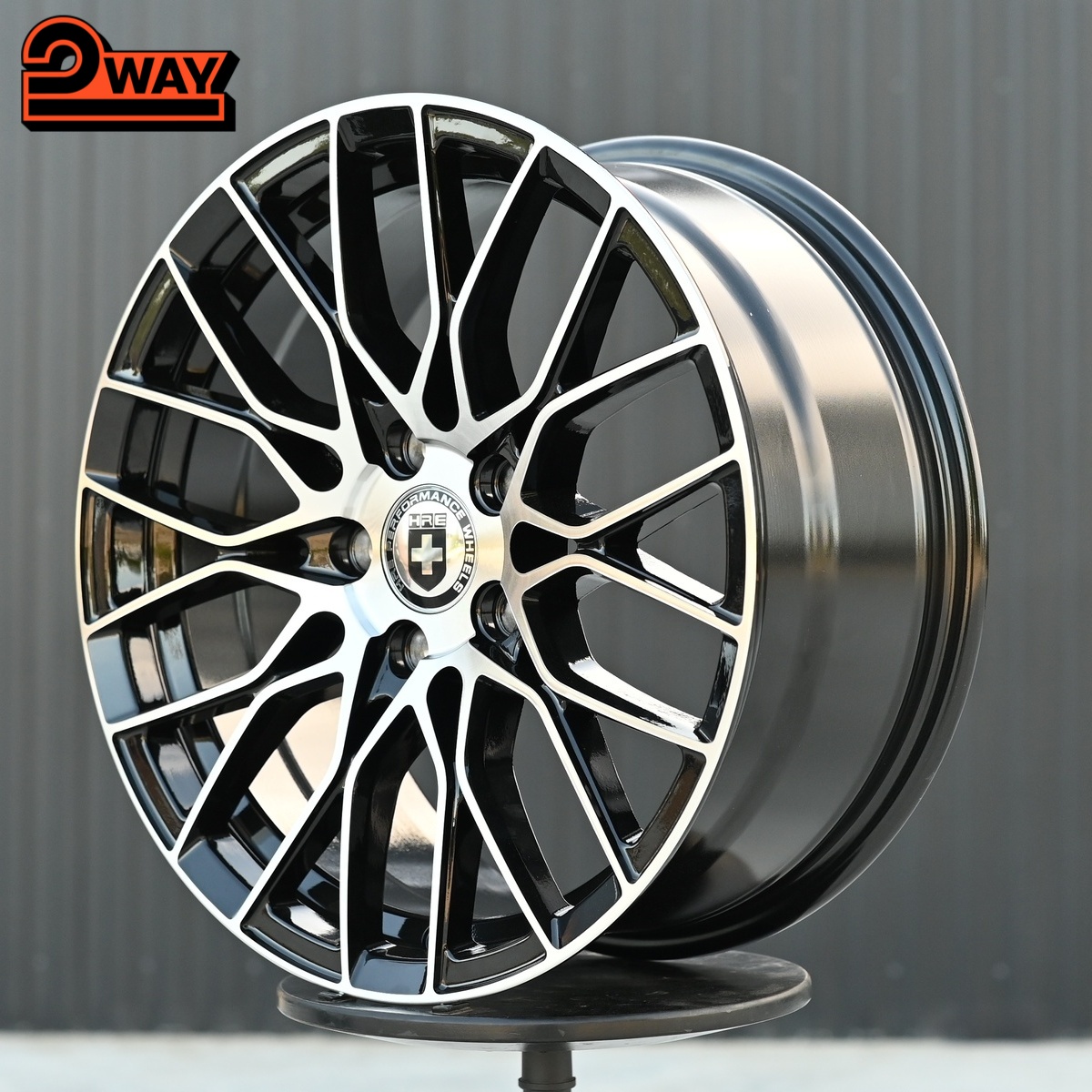 R17 HRE E235 Стиль 7.5J ET40 5*114.3 Черный ФЗ