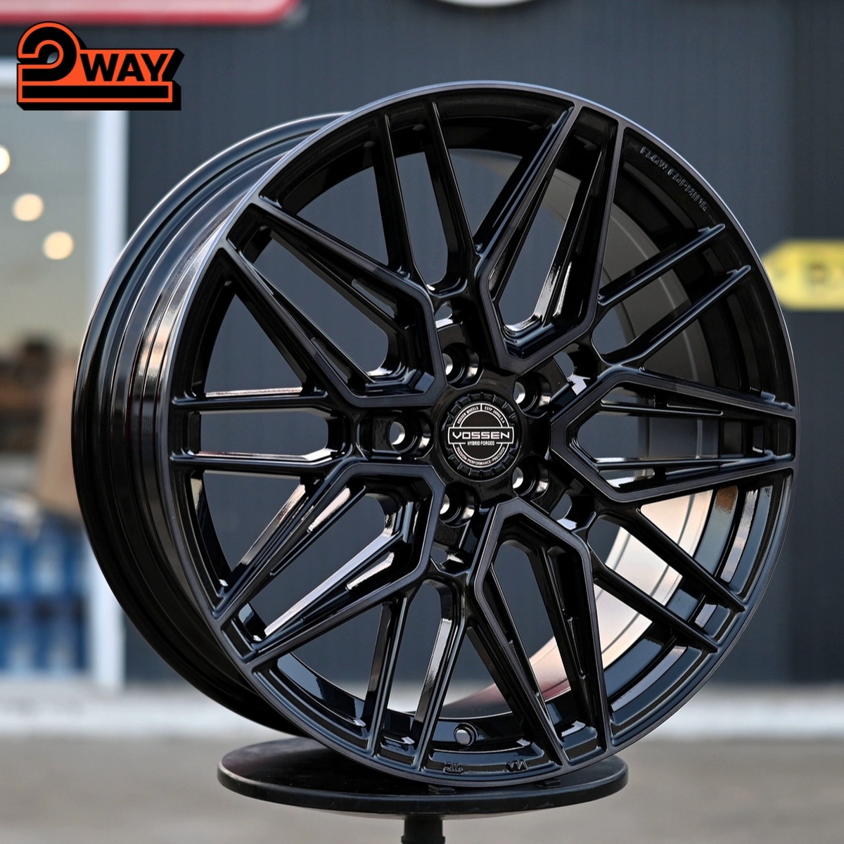 R17 Vossen HF7 Стиль 7.5J ET35 5*100 Темный ФЗ