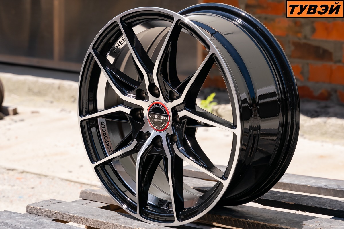 R15 RGW 8809 6.5J ET38 4*100/114.3 Черный ФЗ