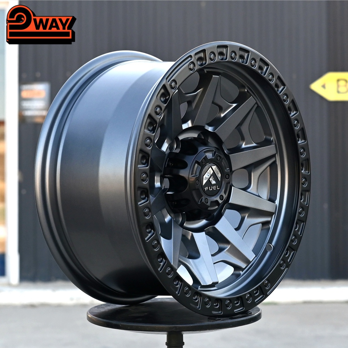 R16 Fuel OFF ROAD Стиль 8.0J ET0 6*139.7 Мат графит