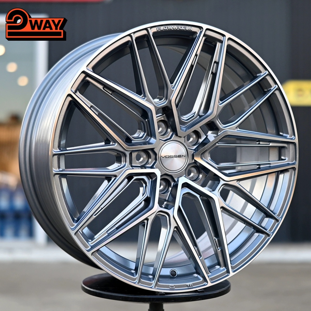 R19 Vossen HF7 Стиль 8.5J ET35 5*108 Графит ФЗ