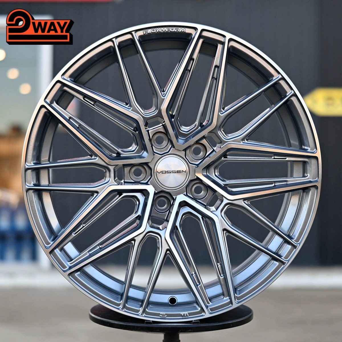 R19 Vossen HF7 Стиль 8.5J ET35 5*108 Графит ФЗ