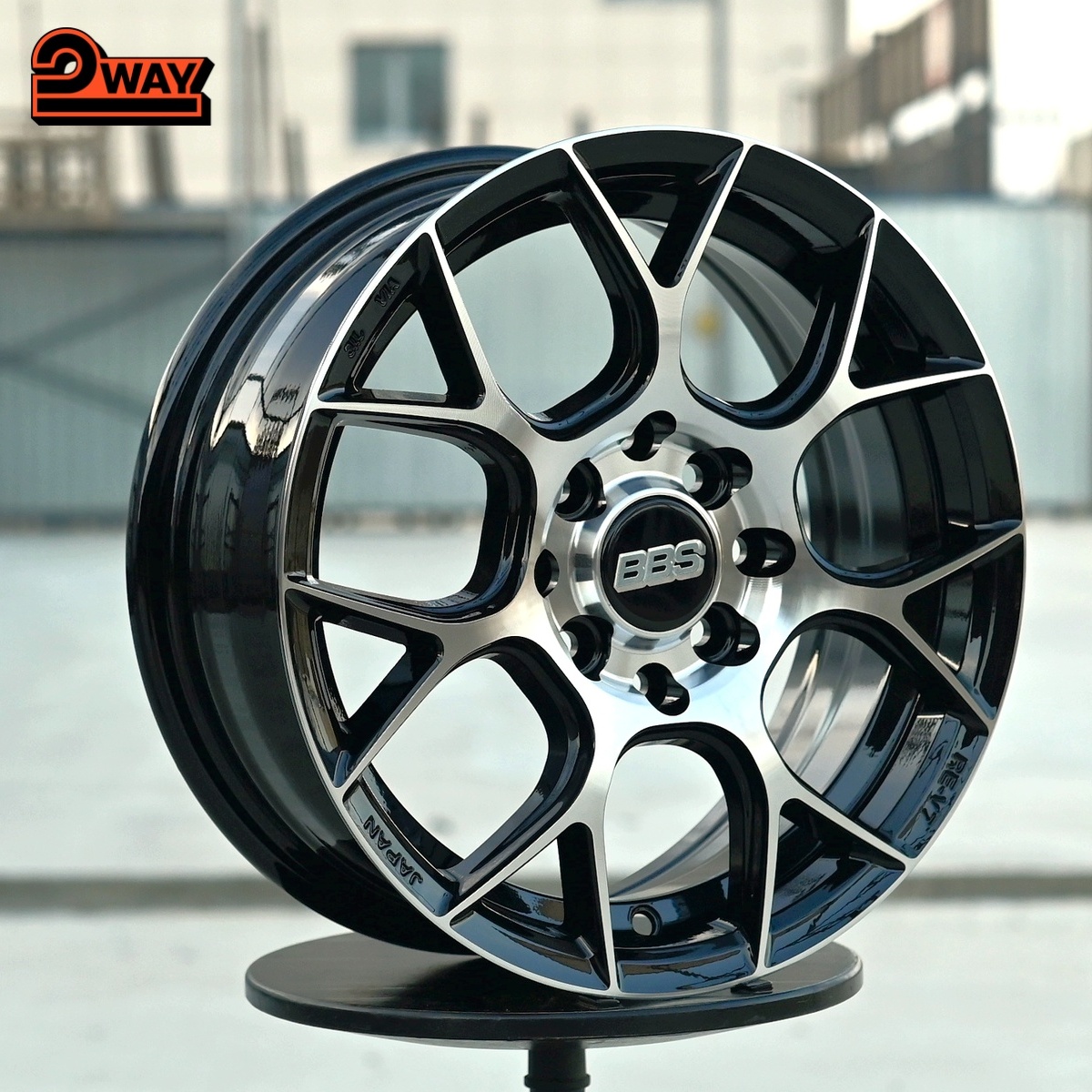 R14 BBS CH-R Стиль 5.5J ET35 4*100/114.3 Черный ФЗ