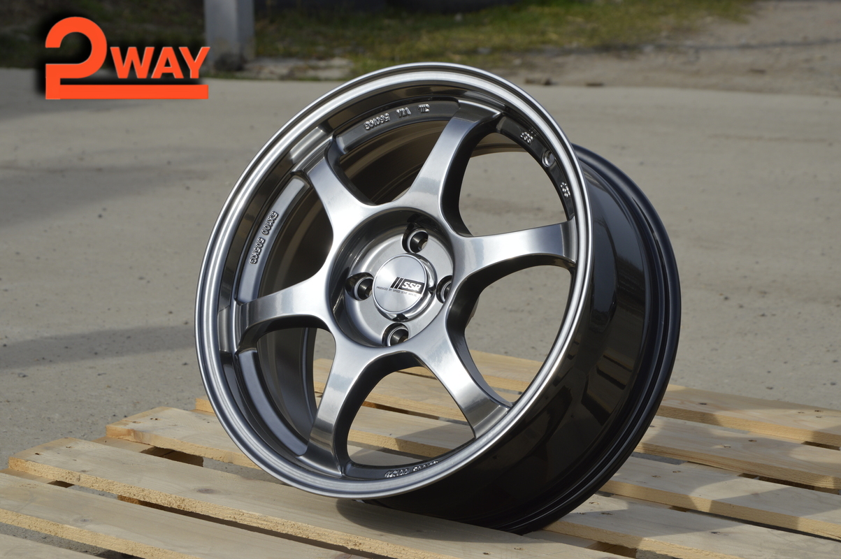R16 SSR Type-C Стиль 7.0J ET35 4*100 Темный хром