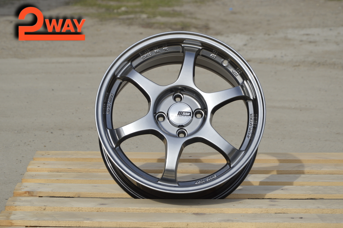 R16 SSR Type-C Стиль 7.0J ET35 4*100 Темный хром