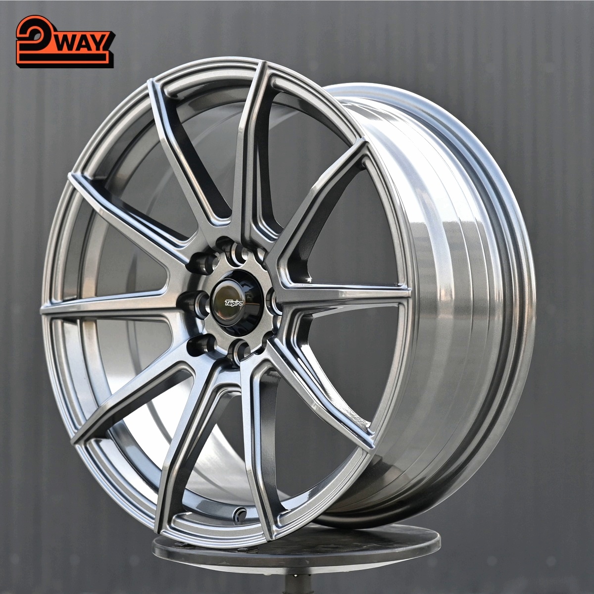 R17 Taigiro Spider 7.5J ET40 4*100/114.3 Графит