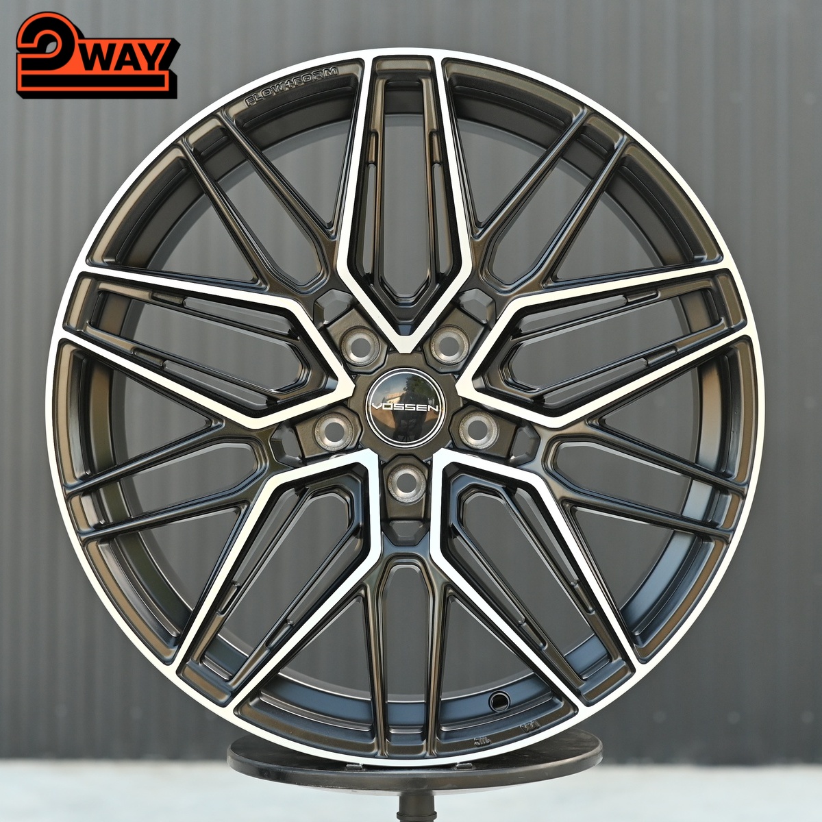 R19 Vossen HF7 Стиль 8.5J ET40 5*114.3 Мат Черный ФЗ