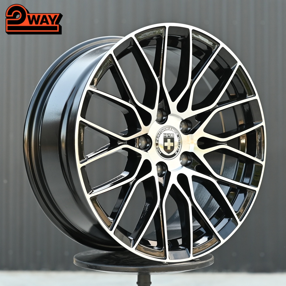 R17 HRE E235 Стиль 7.5J ET40 5*114.3 Черный ФЗ