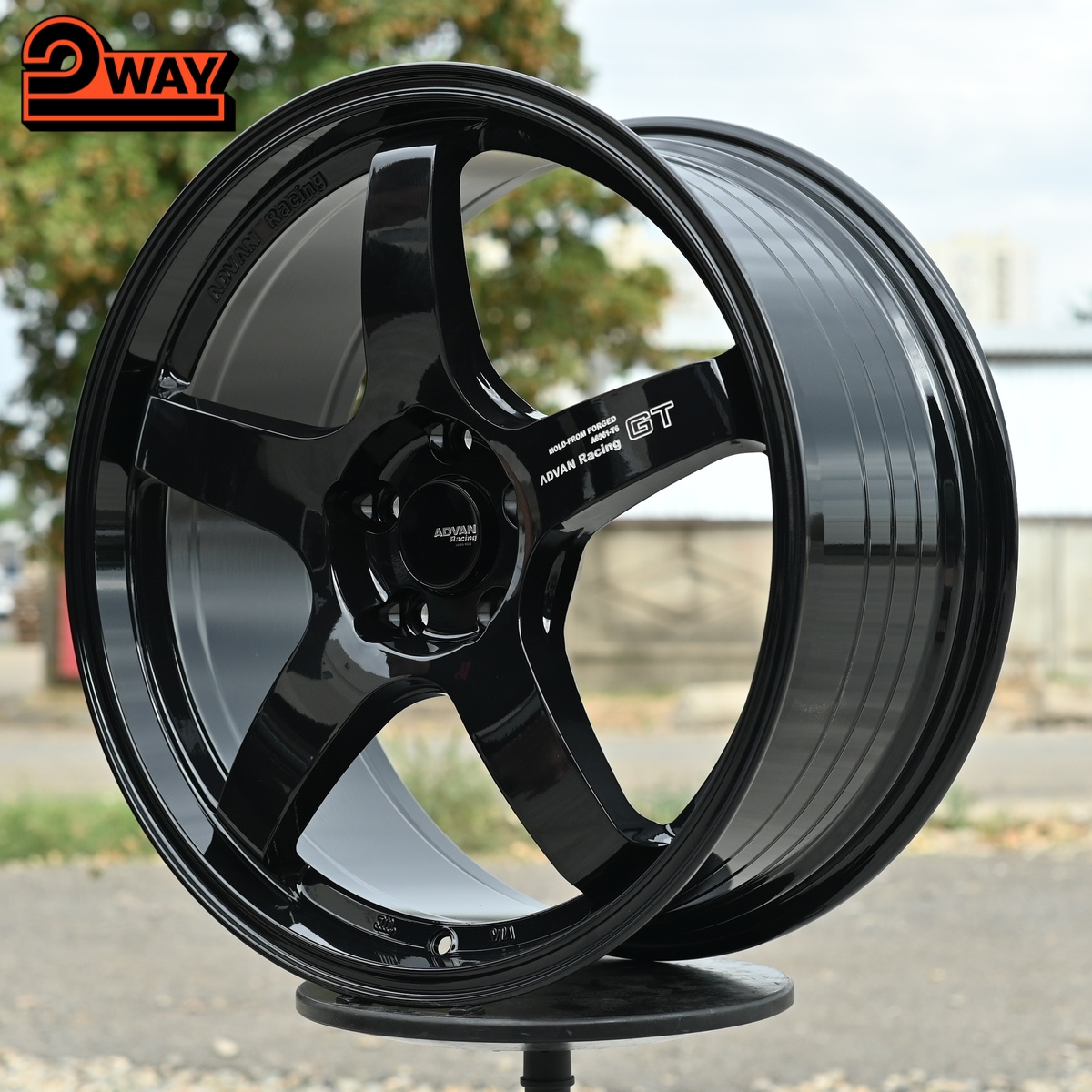 R19 Advan GT Стиль 8.5J ET38 5*112 Черный