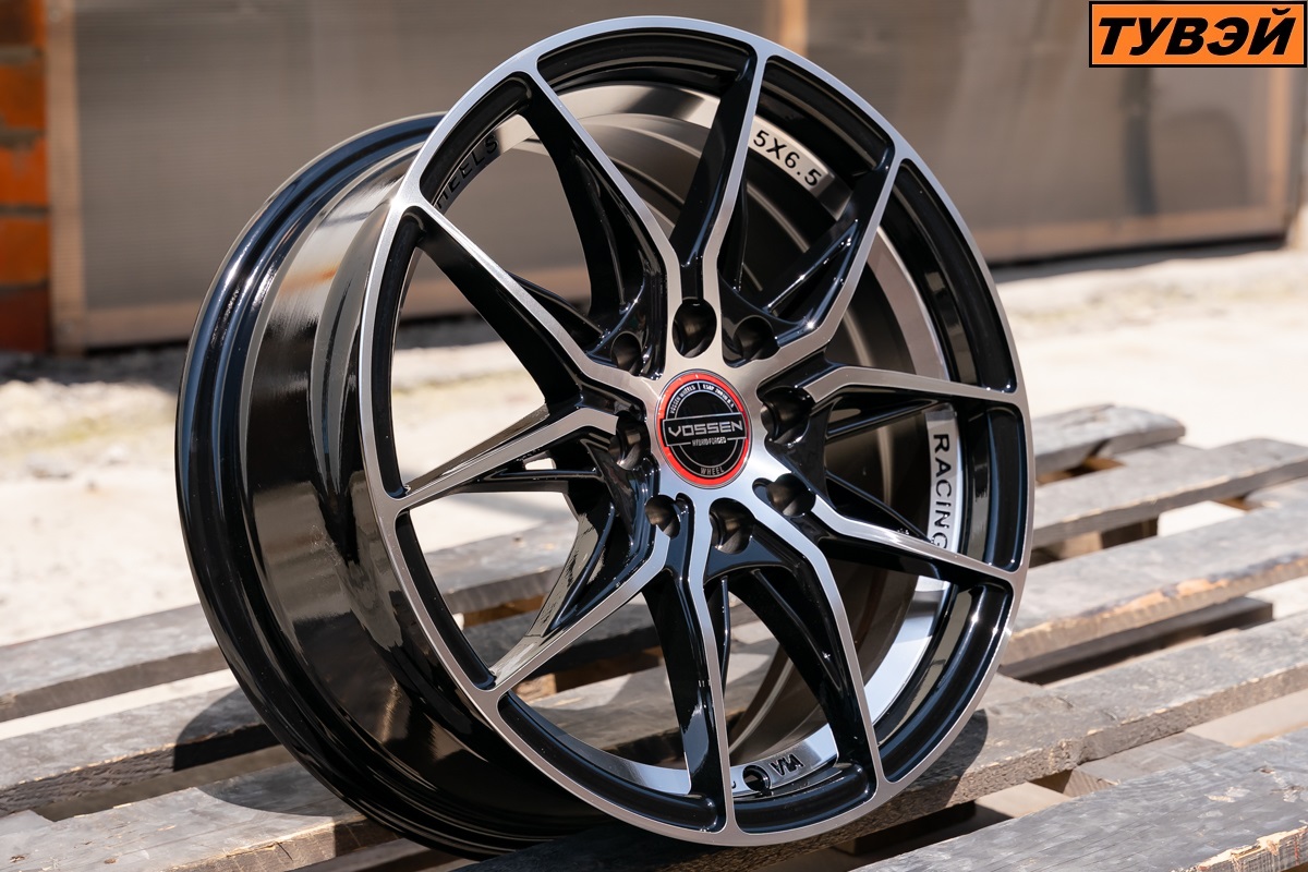 R15 RGW 8809 6.5J ET38 4*100/114.3 Черный ФЗ