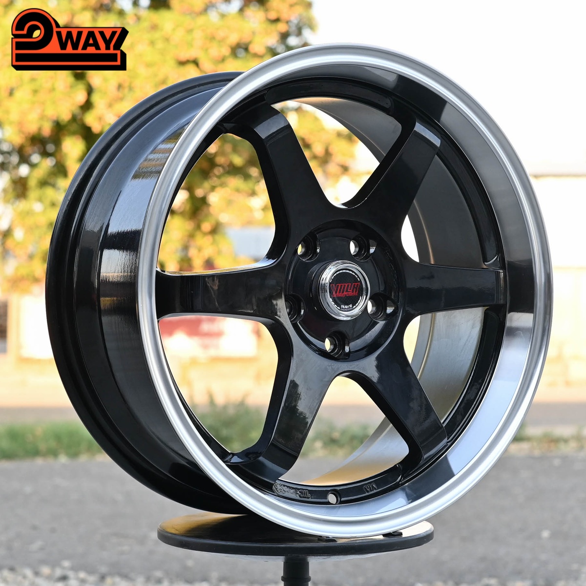 R18 Volk Racing TE37SL Стиль 8.0J ET38 5*112 Черный
