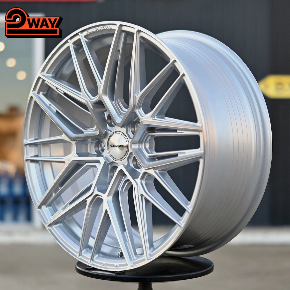 R19 Vossen HF7 Стиль 8.5J ET35 5*114.3 Серебро ФЗ