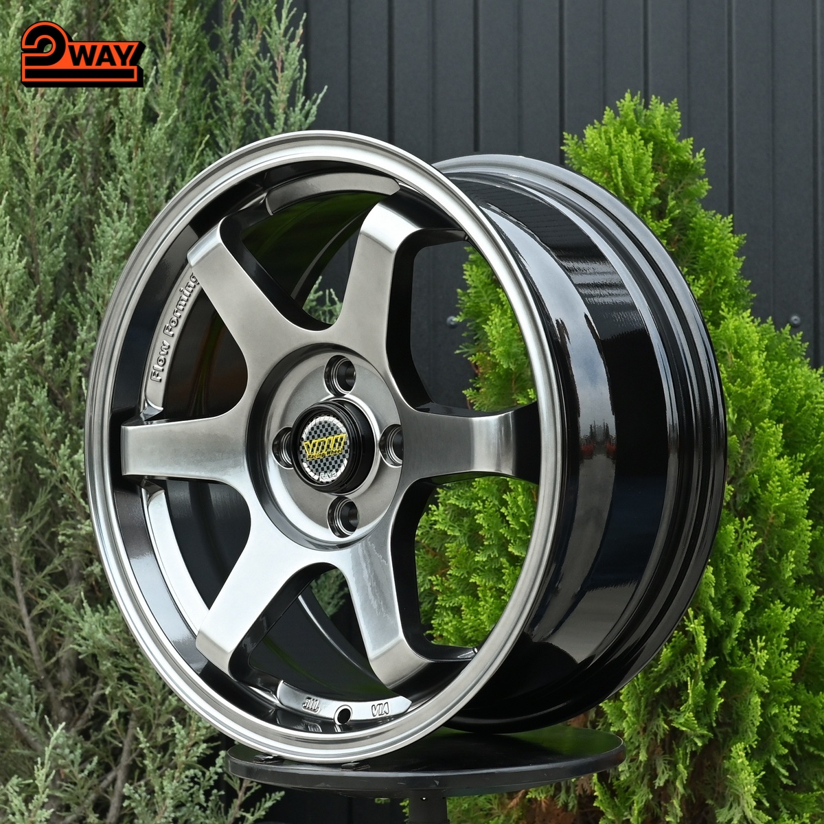 R16 Taigiro Street 7.0J ET35 4*100 Темный хром