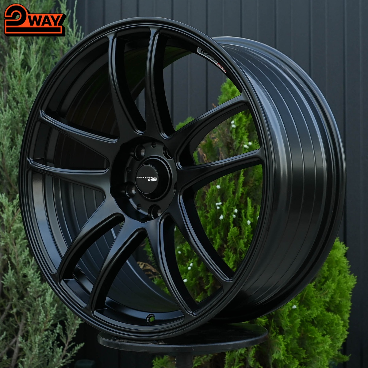 R19 Work CR-Kai Стиль 8.5J ET38 5*112 Мат черный