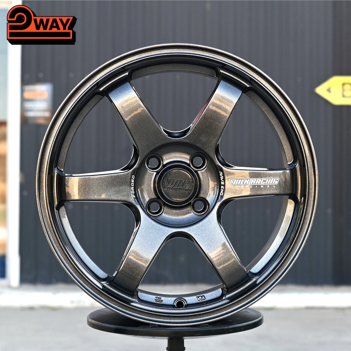 R16 Volk Racing TE37SL Стиль 7.0J ET40 4*100 Металлик