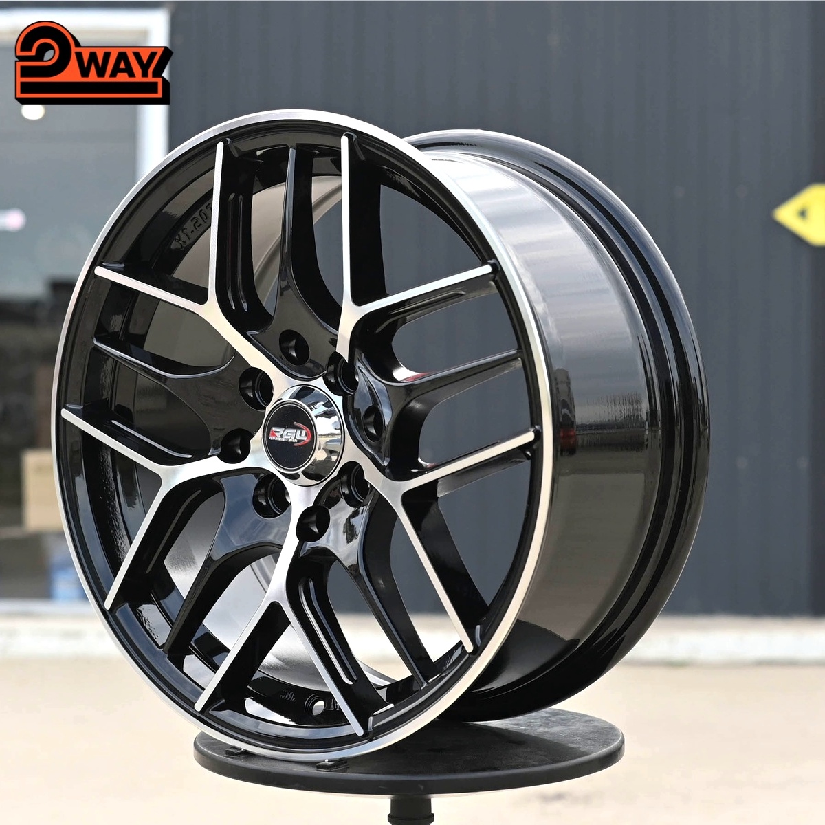 R15 RGW 5842 6.5J ET38 4*100/114.3 Черный ФЗ