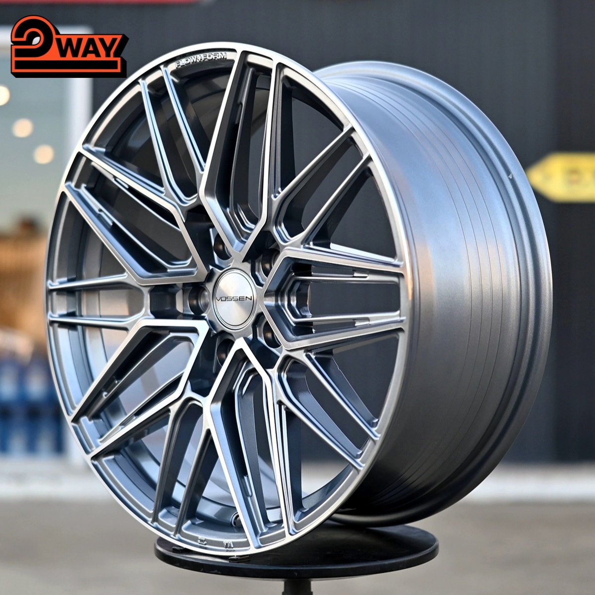 R19 Vossen HF7 Стиль 8.5J ET35 5*108 Графит ФЗ