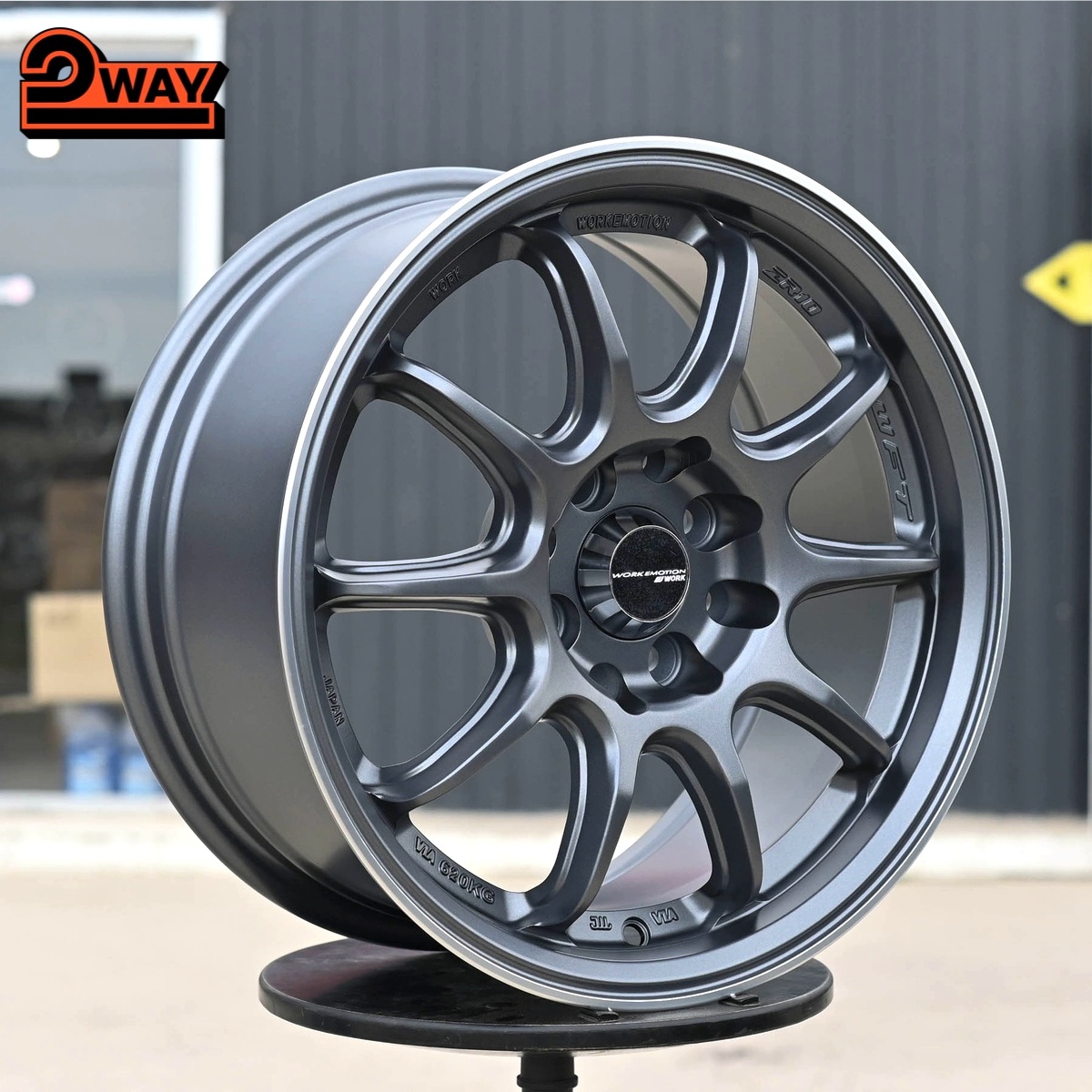R15 Work Emotion ZR10 Стиль 7.0J ET35 4*100/114.3 Графит