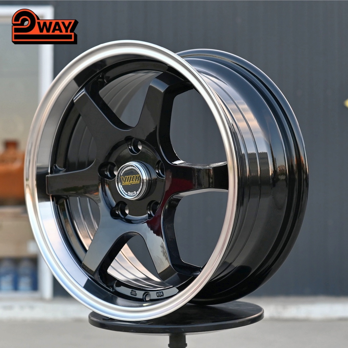 R16 Volk Racing TE37SL Стиль 7.0J ET38 5*114.3 Черный