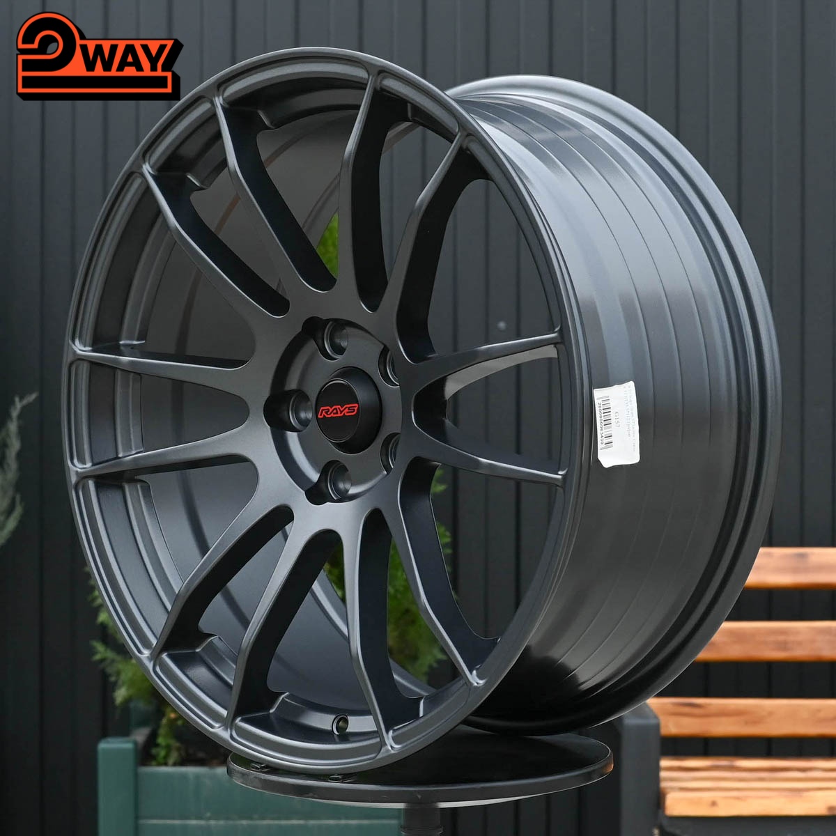 R19 Rays Gram 57Xtreme Стиль 8.5J ET35 5*112 Графит