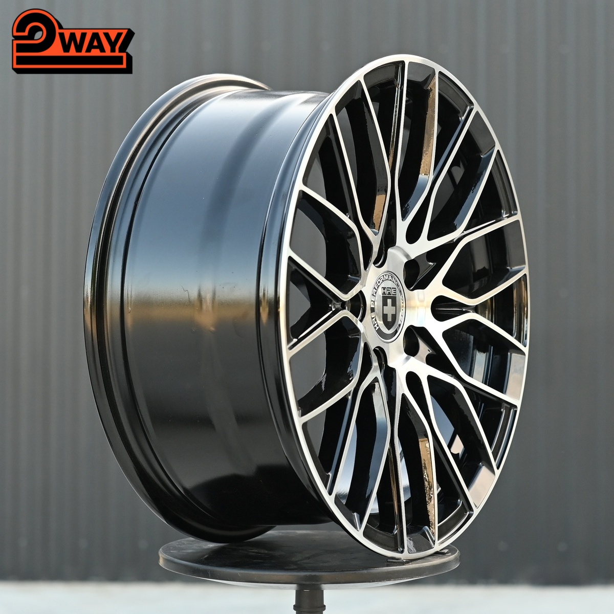 R17 HRE E235 Стиль 7.5J ET40 5*114.3 Черный ФЗ