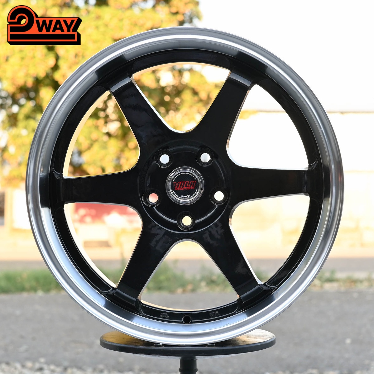 R18 Volk Racing TE37SL Стиль 8.0J ET38 5*112 Черный