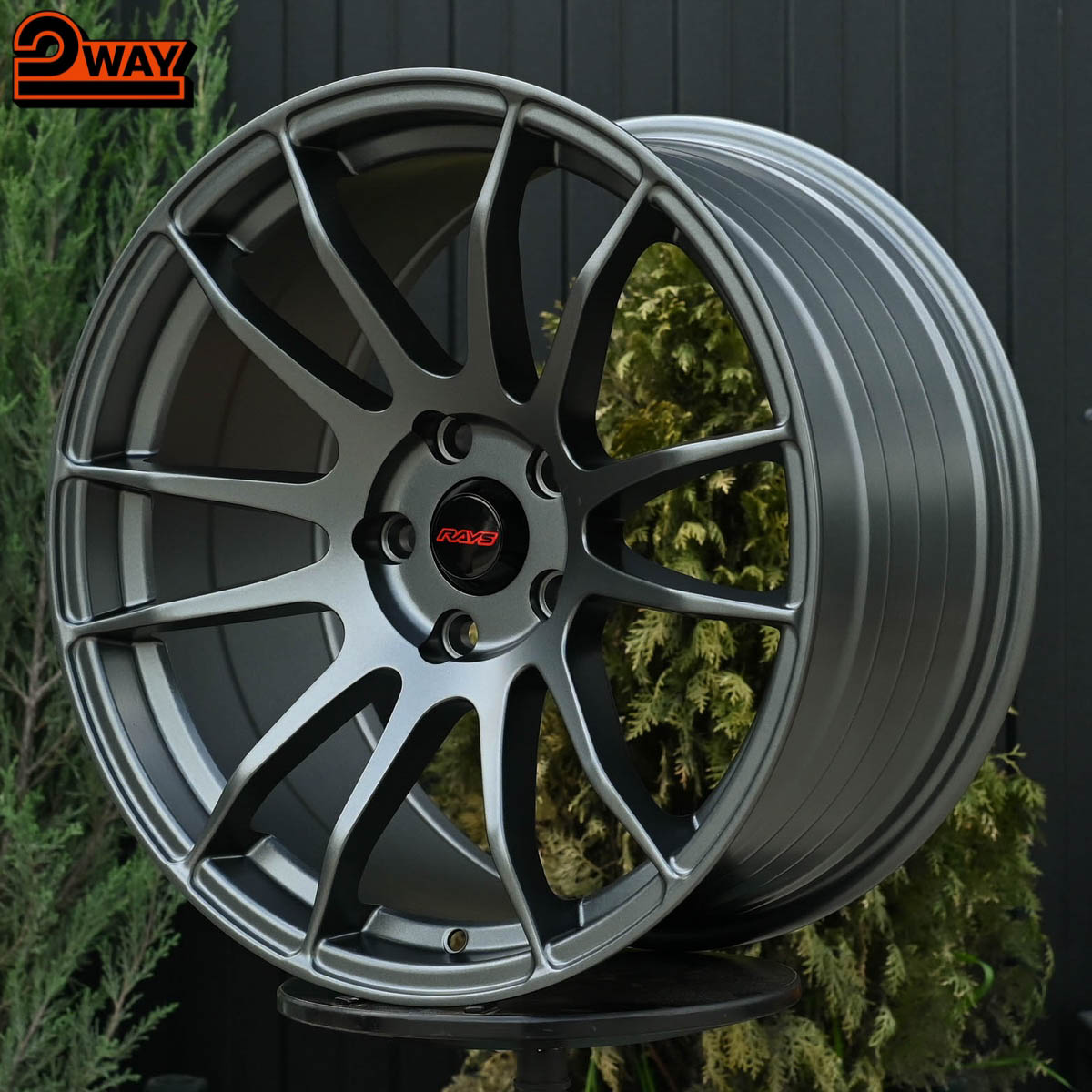 R18 Rays Gram 57Xtreme Стиль 9.5J ET35 5*114.3 Графит