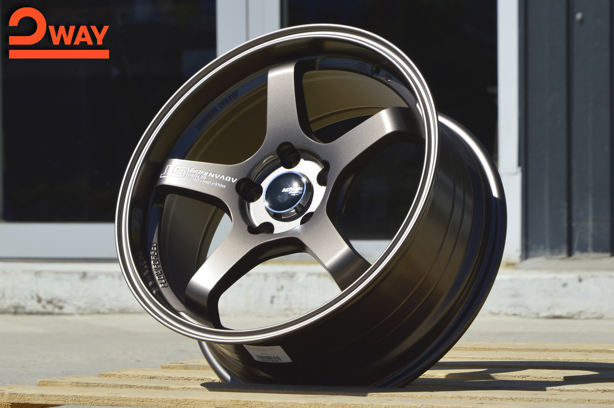 R17 Advan GT Стиль 7.5J ET35 5*114.3 Мат бронза