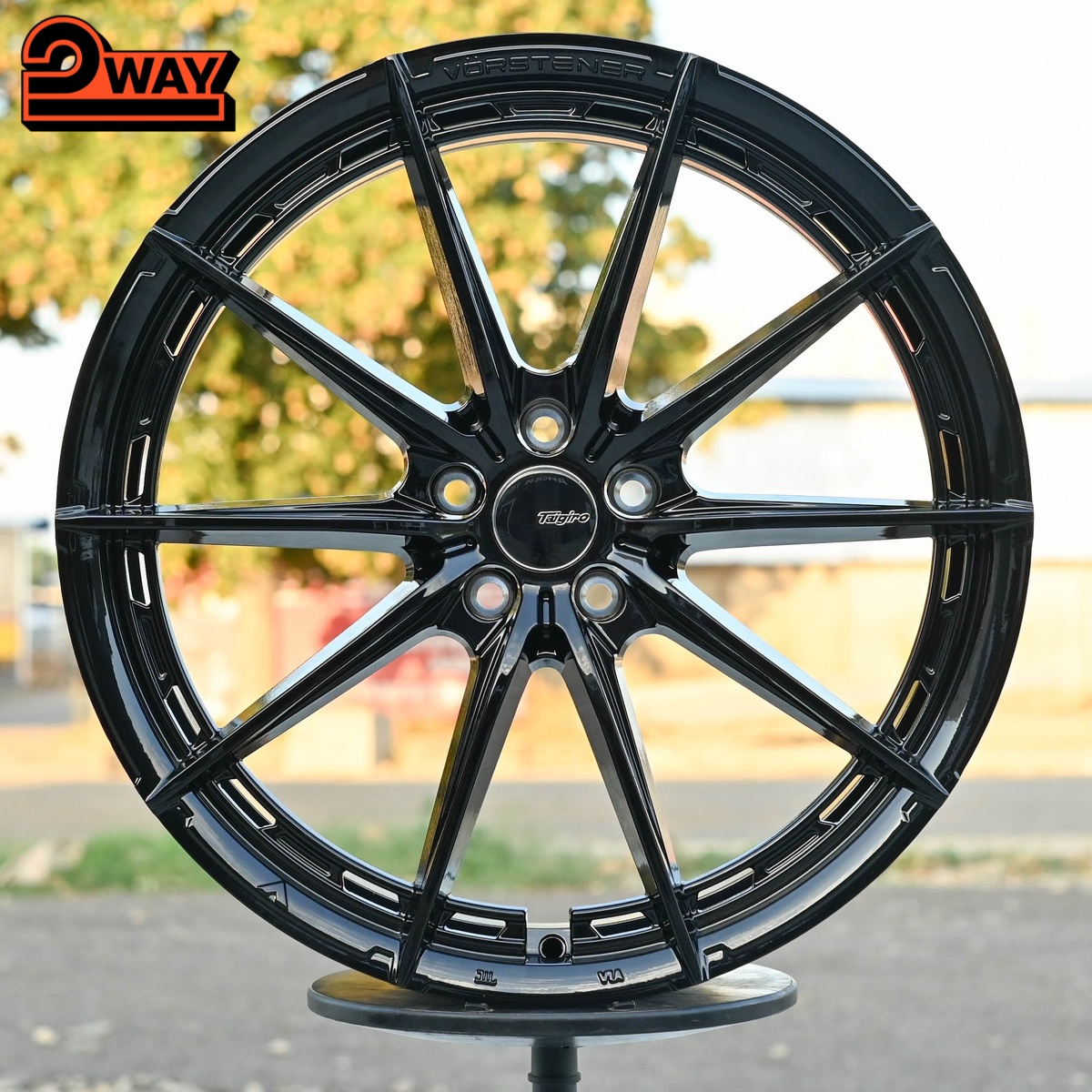 R20 Vorsteiner V-FF Стиль 8.5J ET35 5*108 Черный