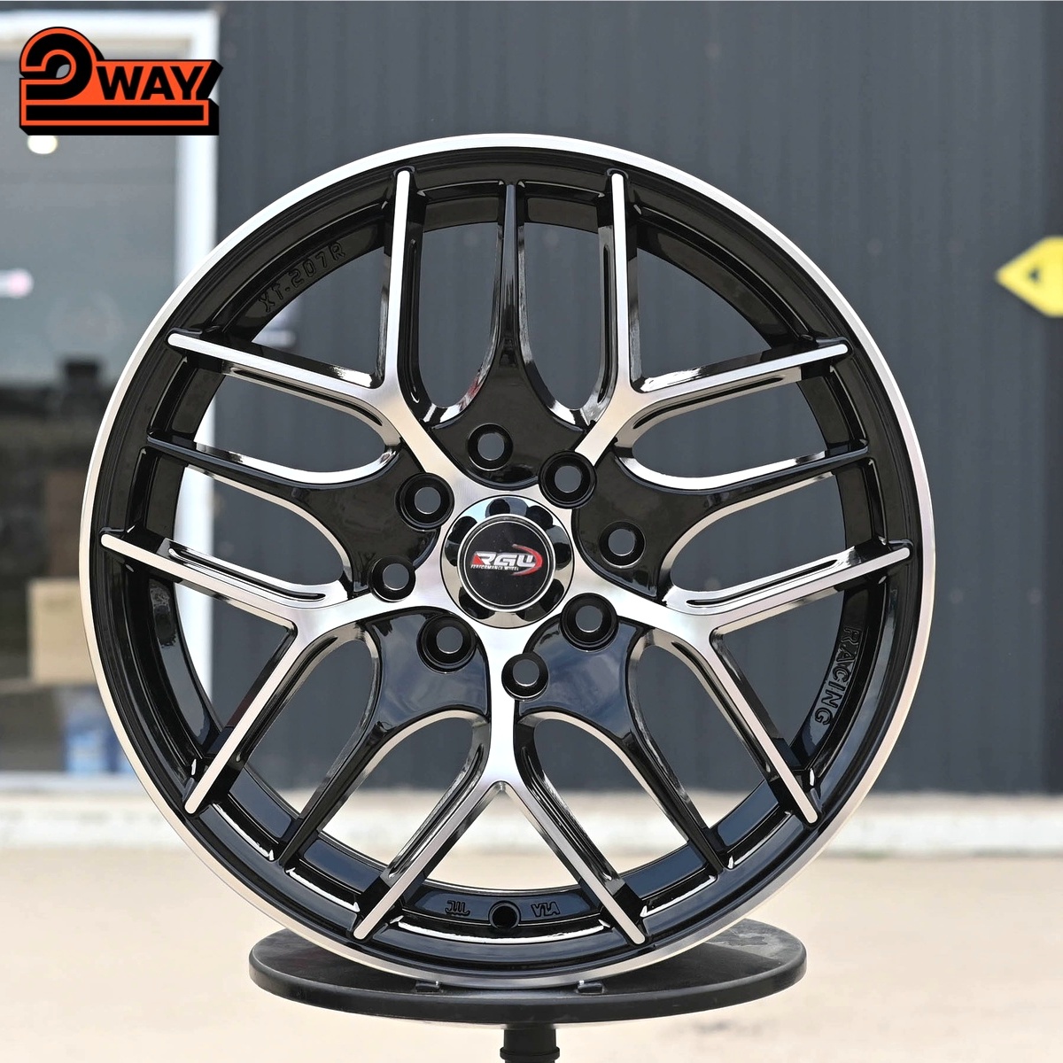 R15 RGW 5842 6.5J ET38 4*100/114.3 Черный ФЗ