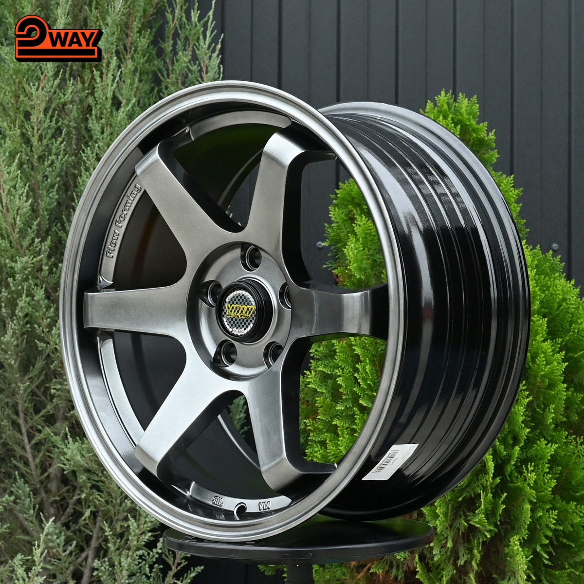 R17 Taigiro Street 8.0J ET35 5*112 Темный хром