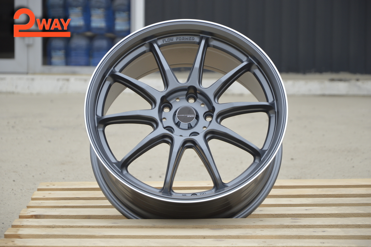 R18 Work Emotion ZR10 Стиль 8.0J ET35 5*114.3 Графит