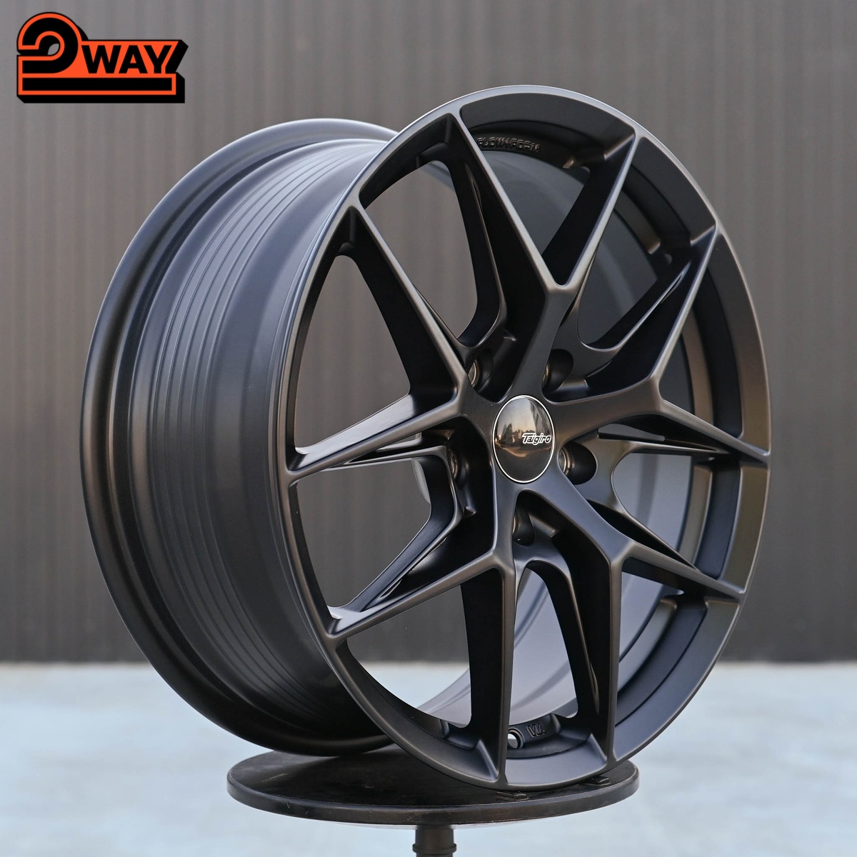 R17 Taigiro FF117 7.5J ET38 5*112 Мат черный