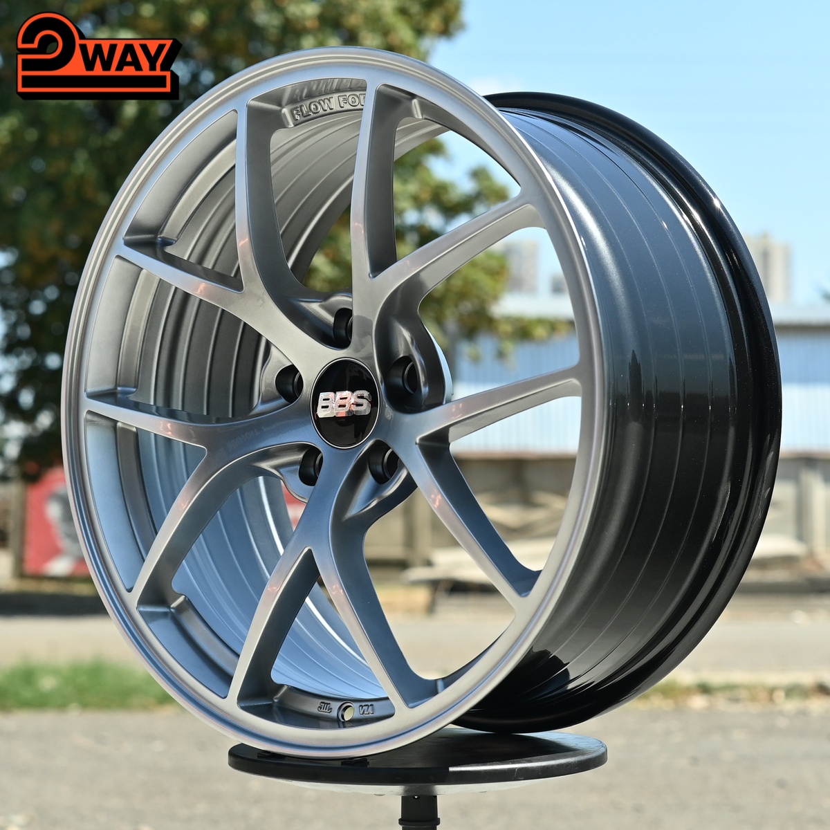 R19 BBS CI-R Стиль 8.5J ET38 5*108 Темное серебро