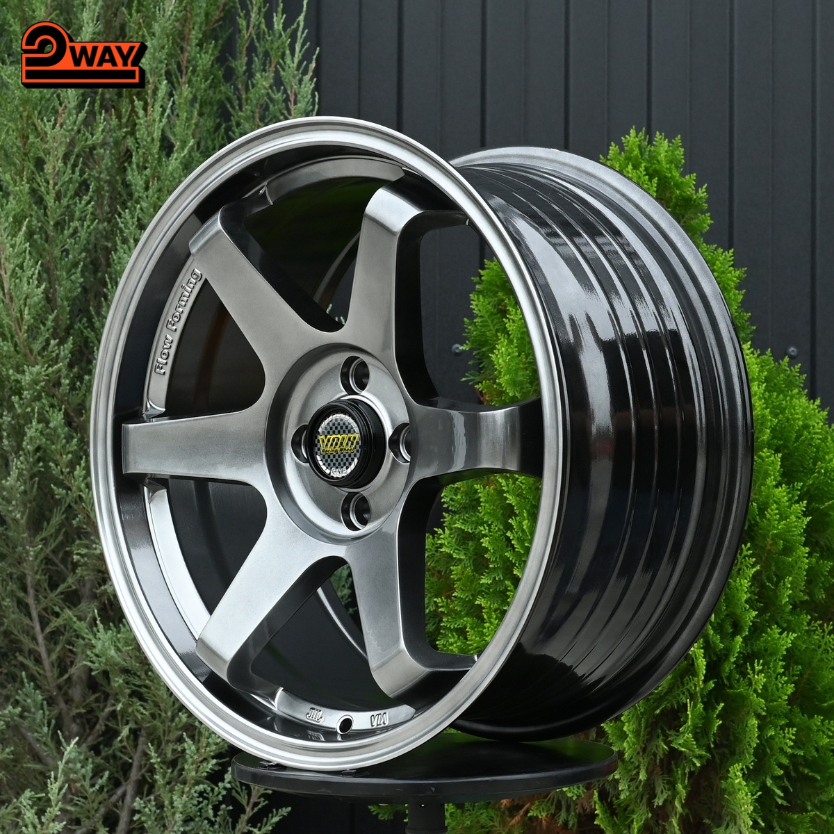 R17 Taigiro Street 8.0J ET35 4*100 Темный хром