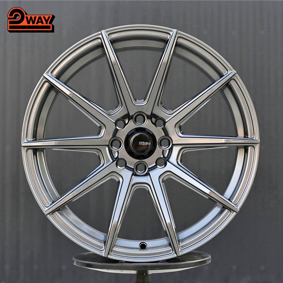 R17 Taigiro Spider 7.5J ET40 4*100/114.3 Графит