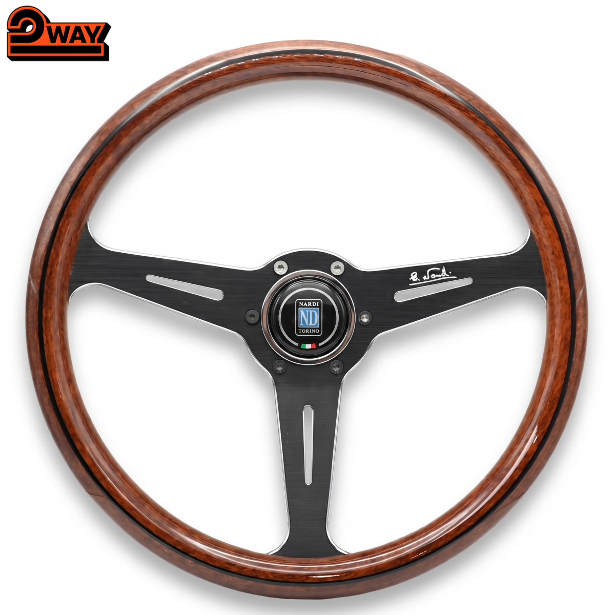 Руль Nardi style дуб черный мат