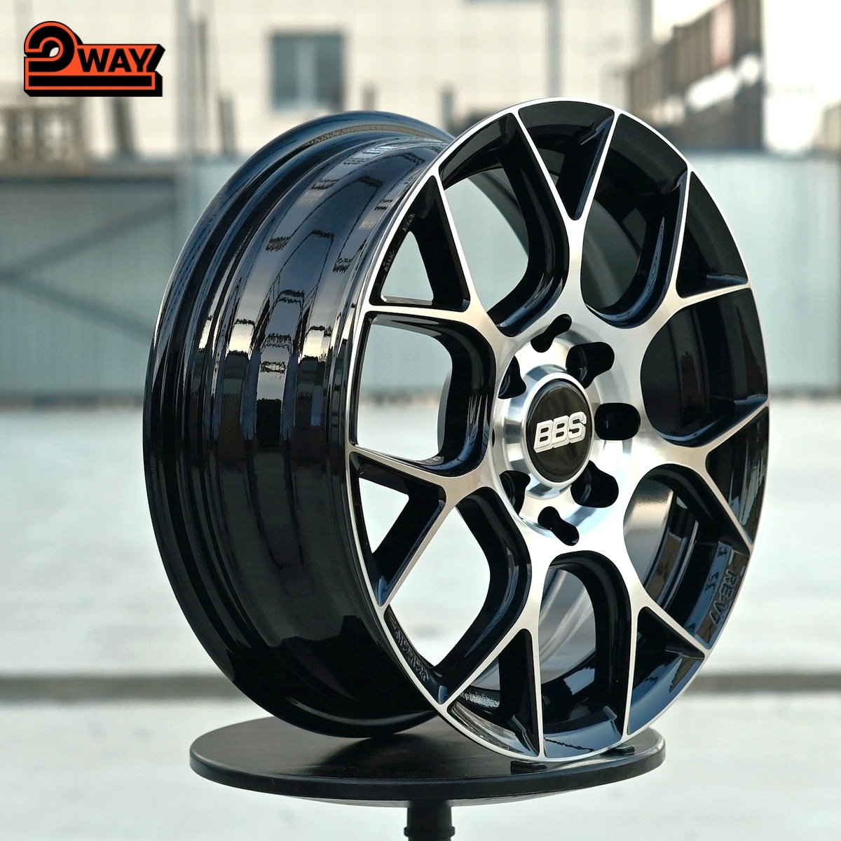 R14 BBS CH-R Стиль 5.5J ET35 4*100/114.3 Черный ФЗ