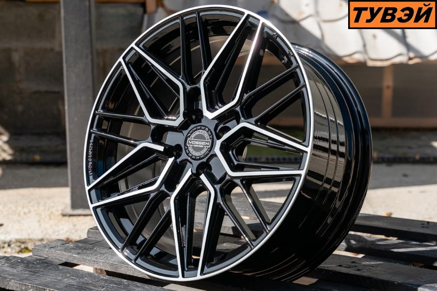 R17 Vossen HF7 Стиль 7.5J ET35 4*100 Черный ФЗ