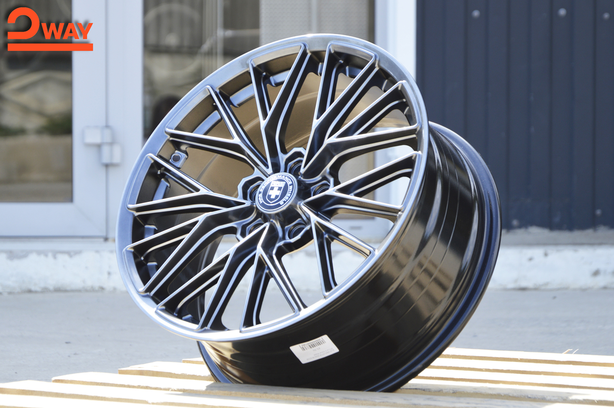 R18 HRE FF28 Стиль 8.0J ET38 5*114.3 Темное серебро