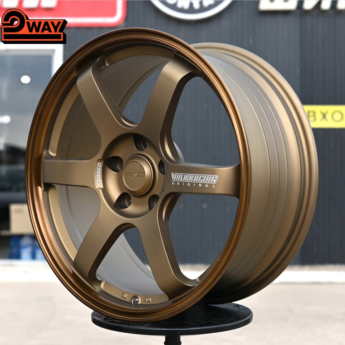 R18 Volk Racing TE37SL Стиль 8.0J ET35 5*112 Бронза