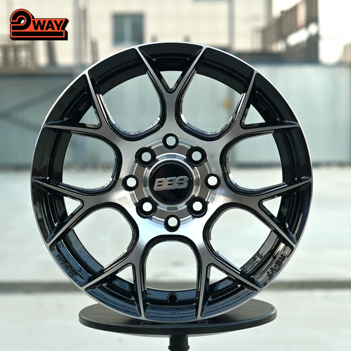 R14 BBS CH-R Стиль 5.5J ET35 4*100/114.3 Черный ФЗ