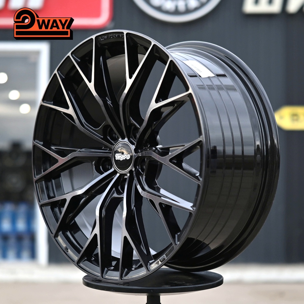 R18 Taigiro LK13 8.0J ET35 5*114.3 Темный ФЗ