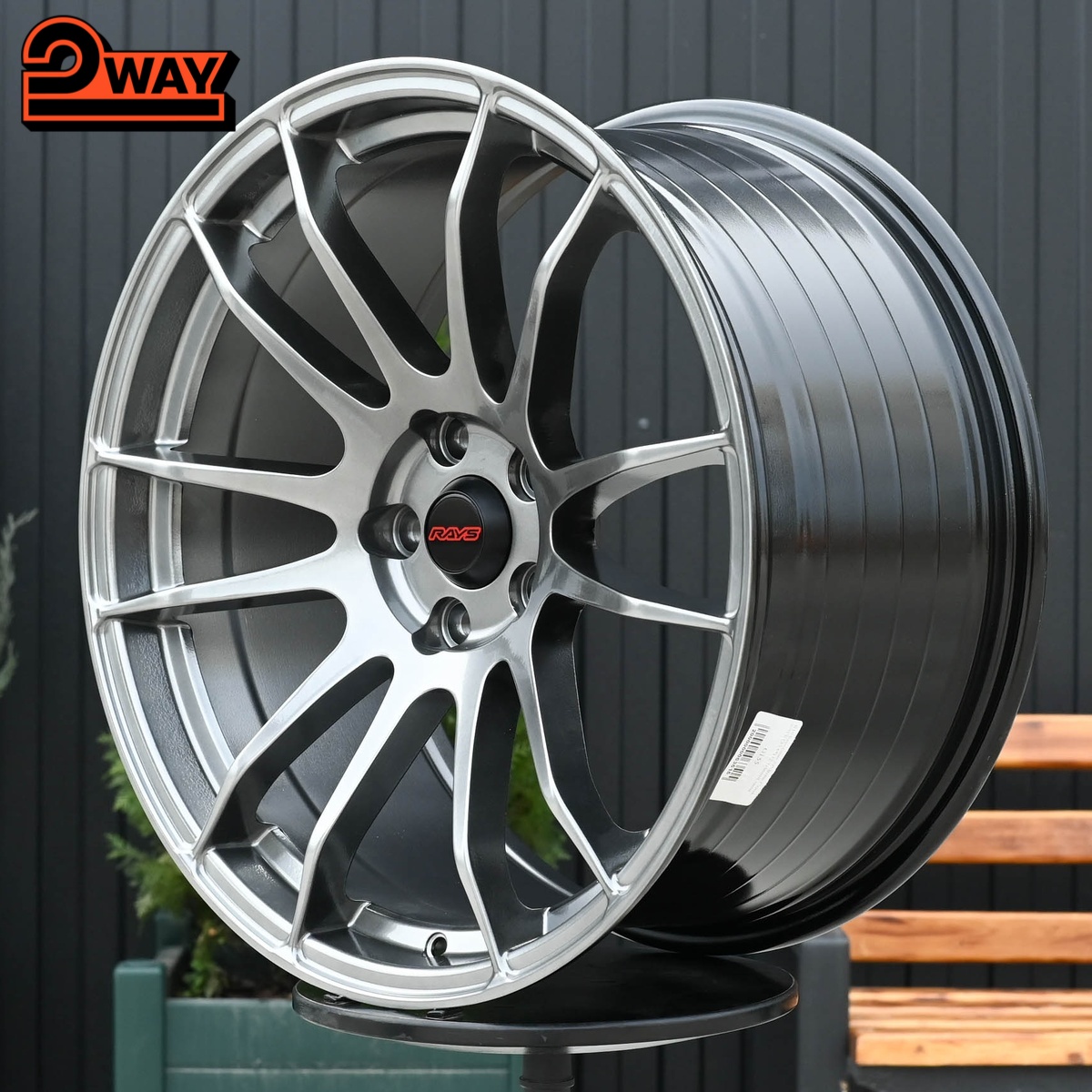 R19 Rays Gram 57Xtreme Стиль 9.5J ET35 5*112 Темный хром