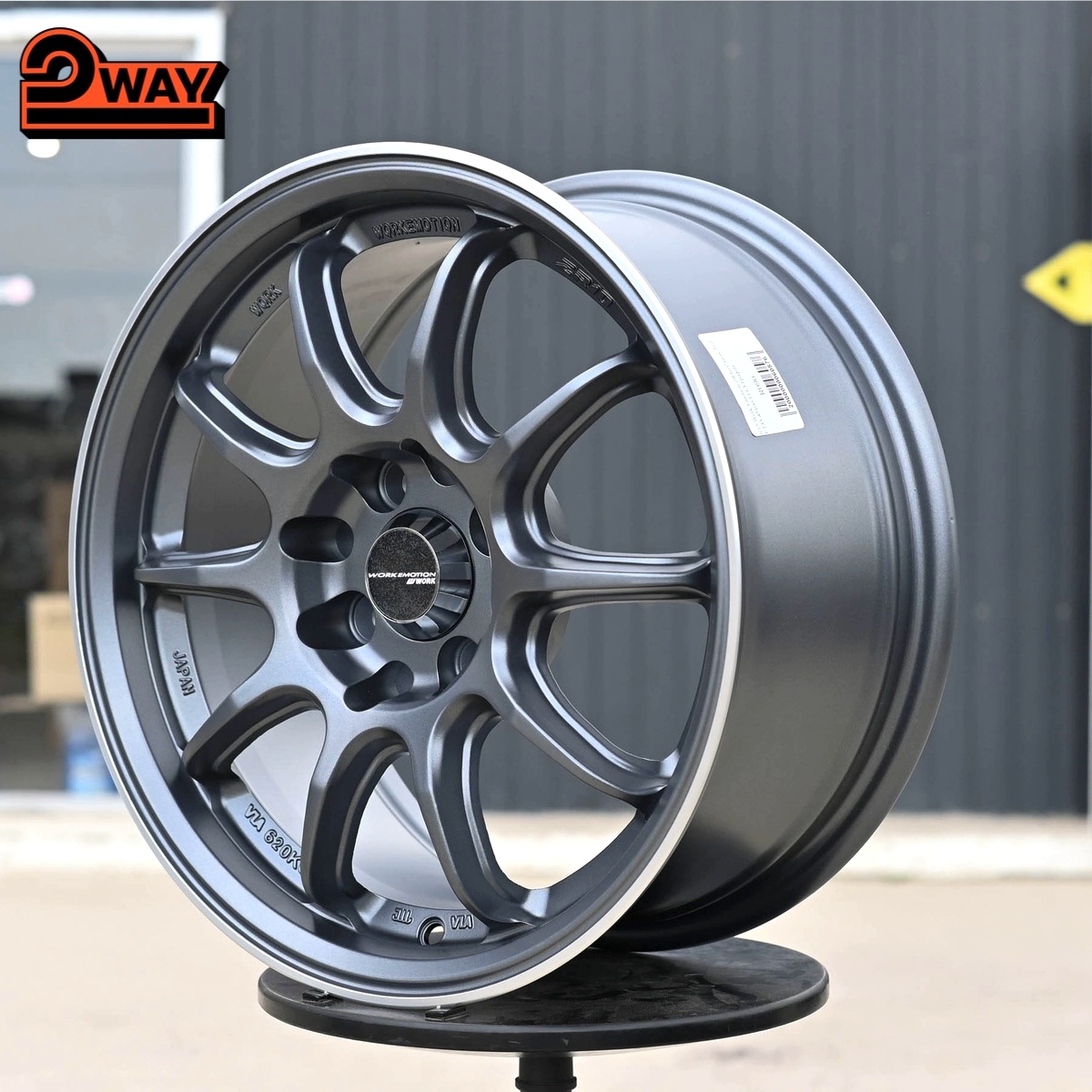 R15 Work Emotion ZR10 Стиль 7.0J ET35 4*100/114.3 Графит