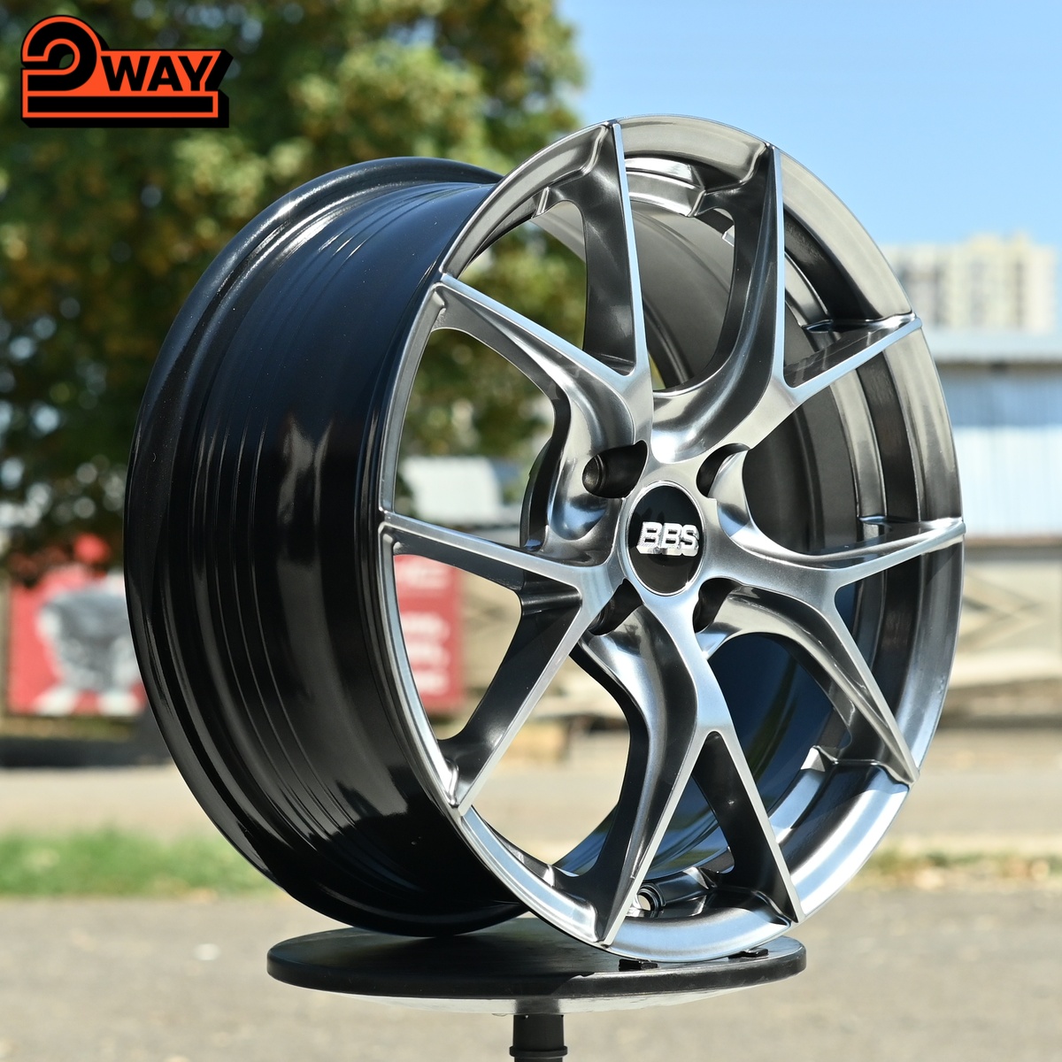 R16 BBS CI-R Стиль 7.0J ET38 4*100 Тёмный хром