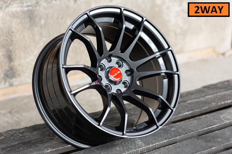 R16 Rays Gram 57xtreme Стиль 8.0J ET27 4*100/114.3 Графит