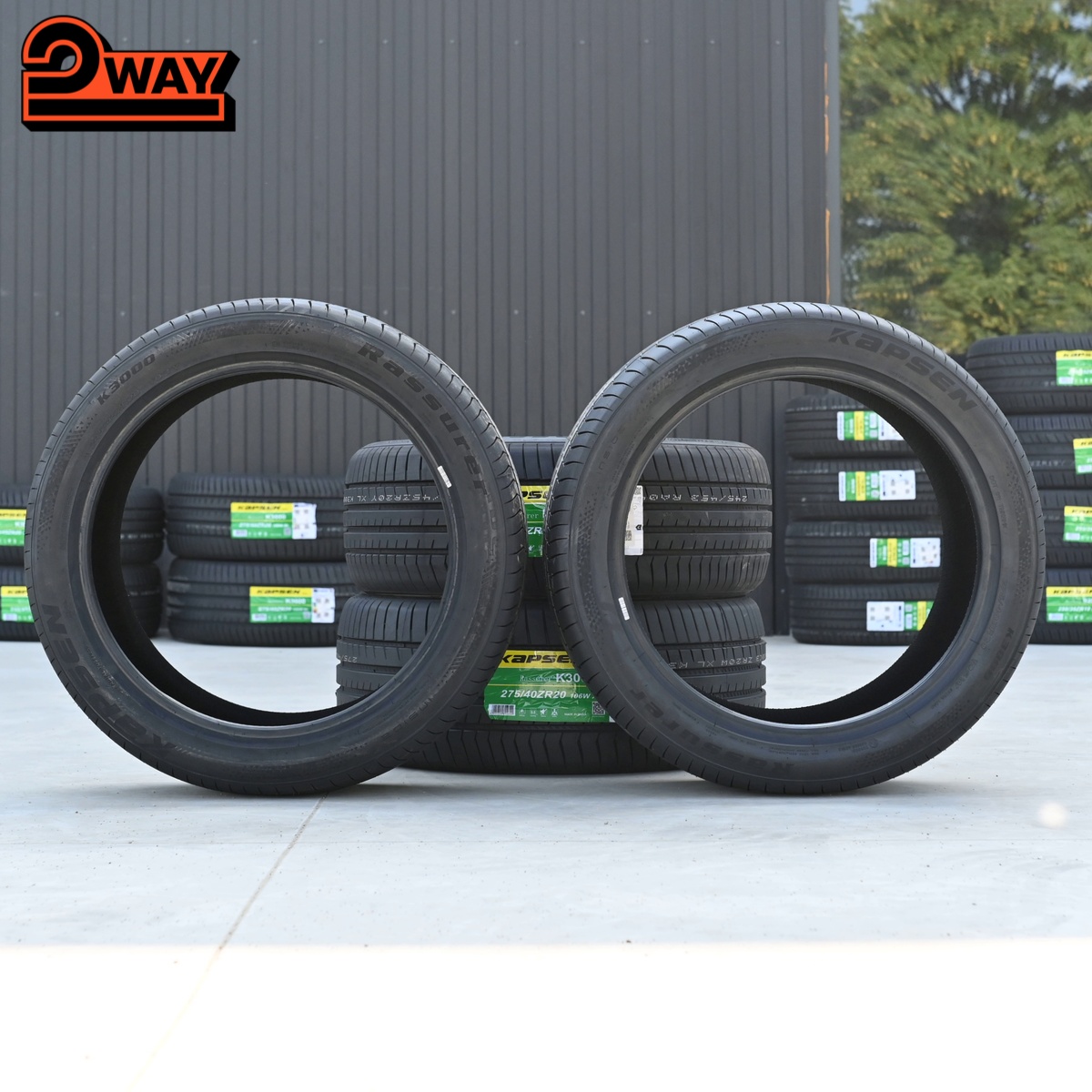 Разноширокие R20 275/40 106W и 245/45 103Y XL KAPSEN K3000