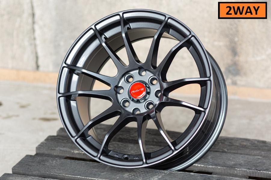 R16 Rays Gram 57xtreme Стиль 8.0J ET27 4*100/114.3 Графит
