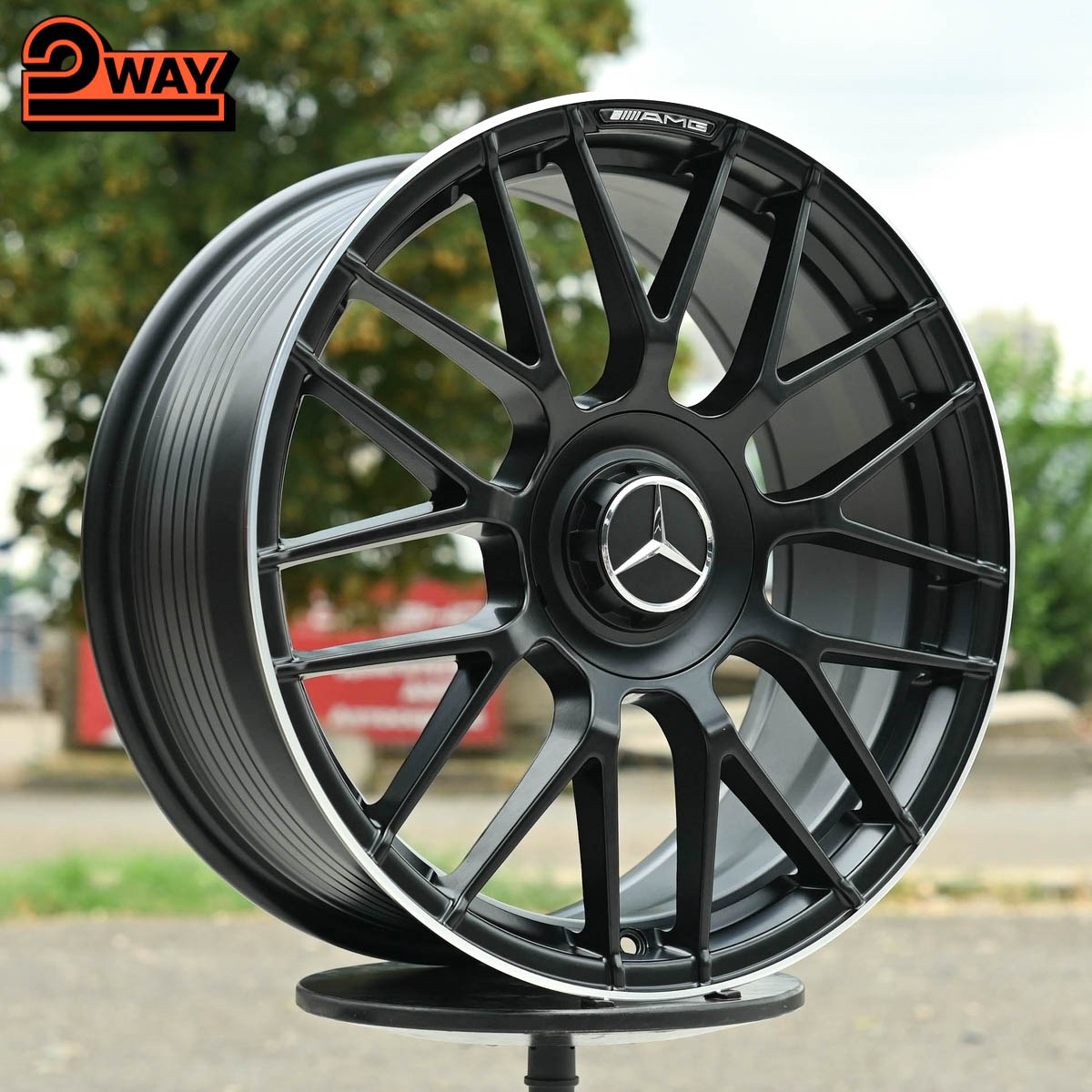 R18 Mercedes AMG Стиль 8.0J ET35 5*112 Черный мат